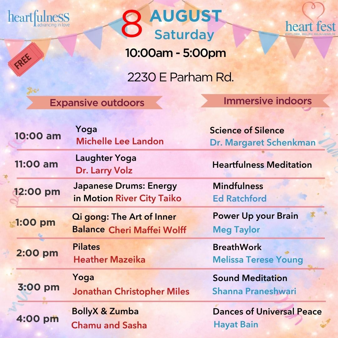 HeartFest program flyer
