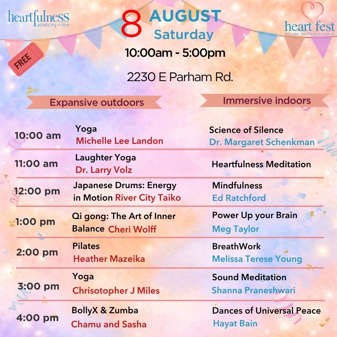HeartFest program flyer