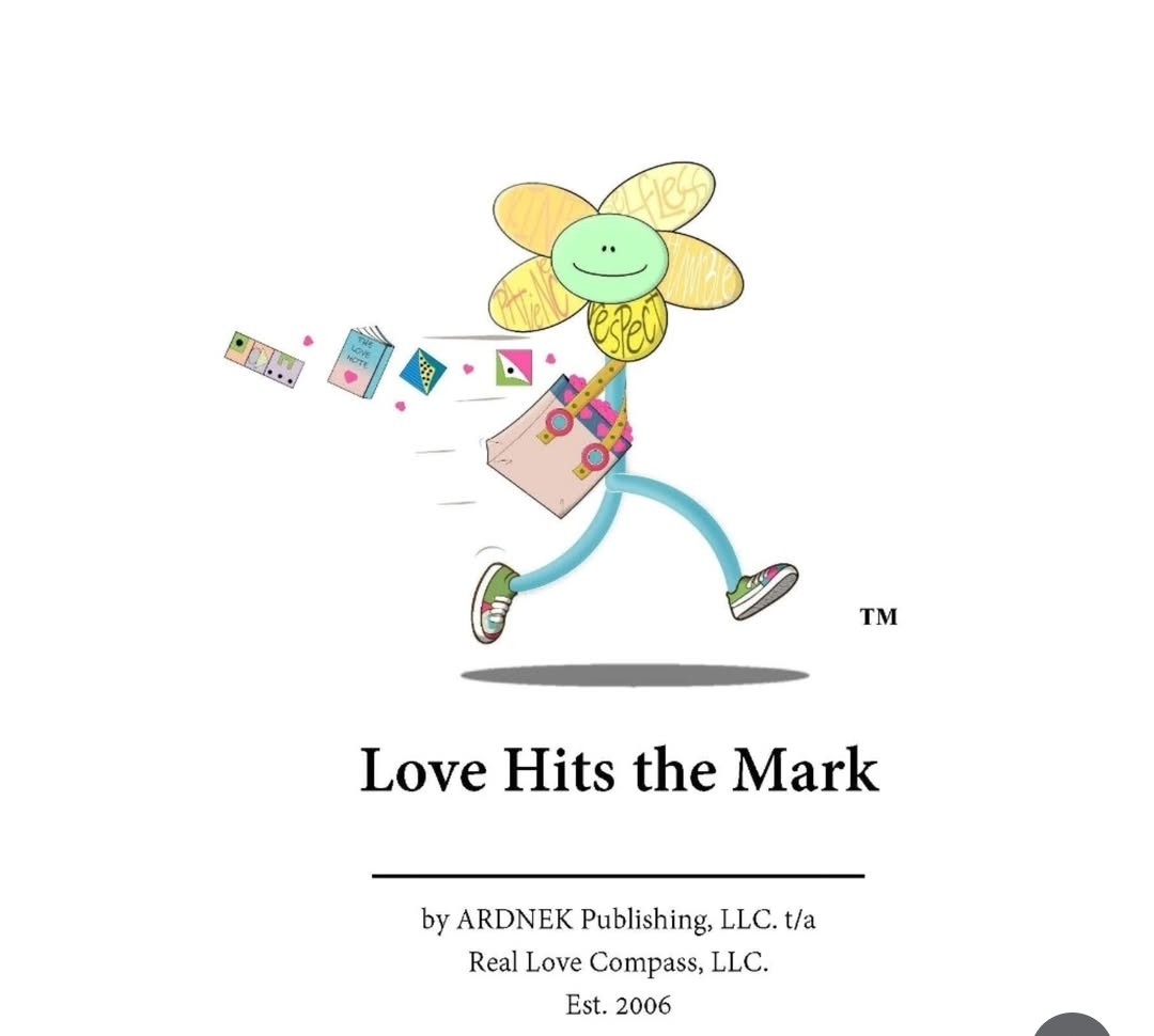 Love Hits the Mark by ARDNEK Publishing, LLC logo